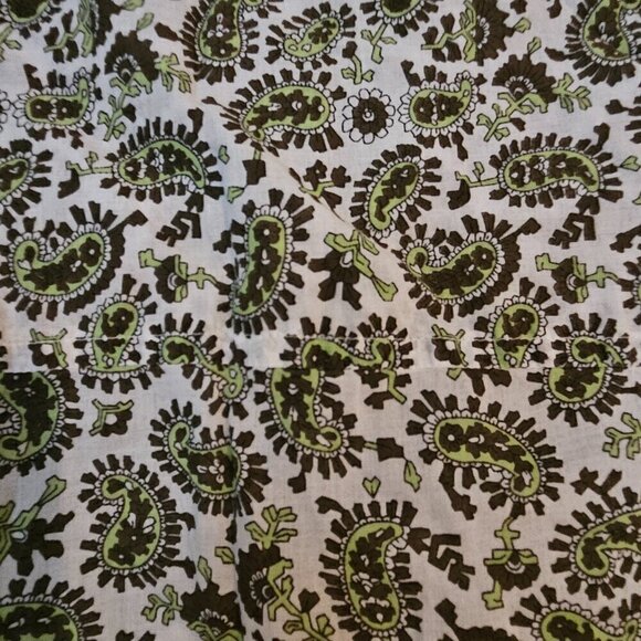 Men’s Paisley Print Dress Shirt size large - Picture 4 of 7